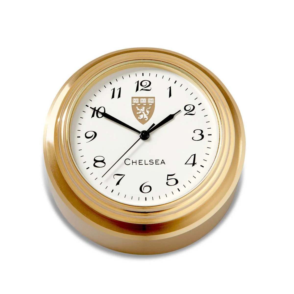 Harvard Chelsea Button Clock with Waterfall Bezel - Image 3