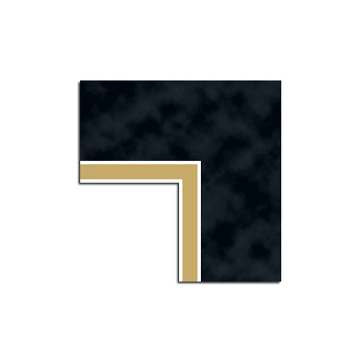 Harvard Gold Embossed Diploma Frame in Onyx Gold - Image 3