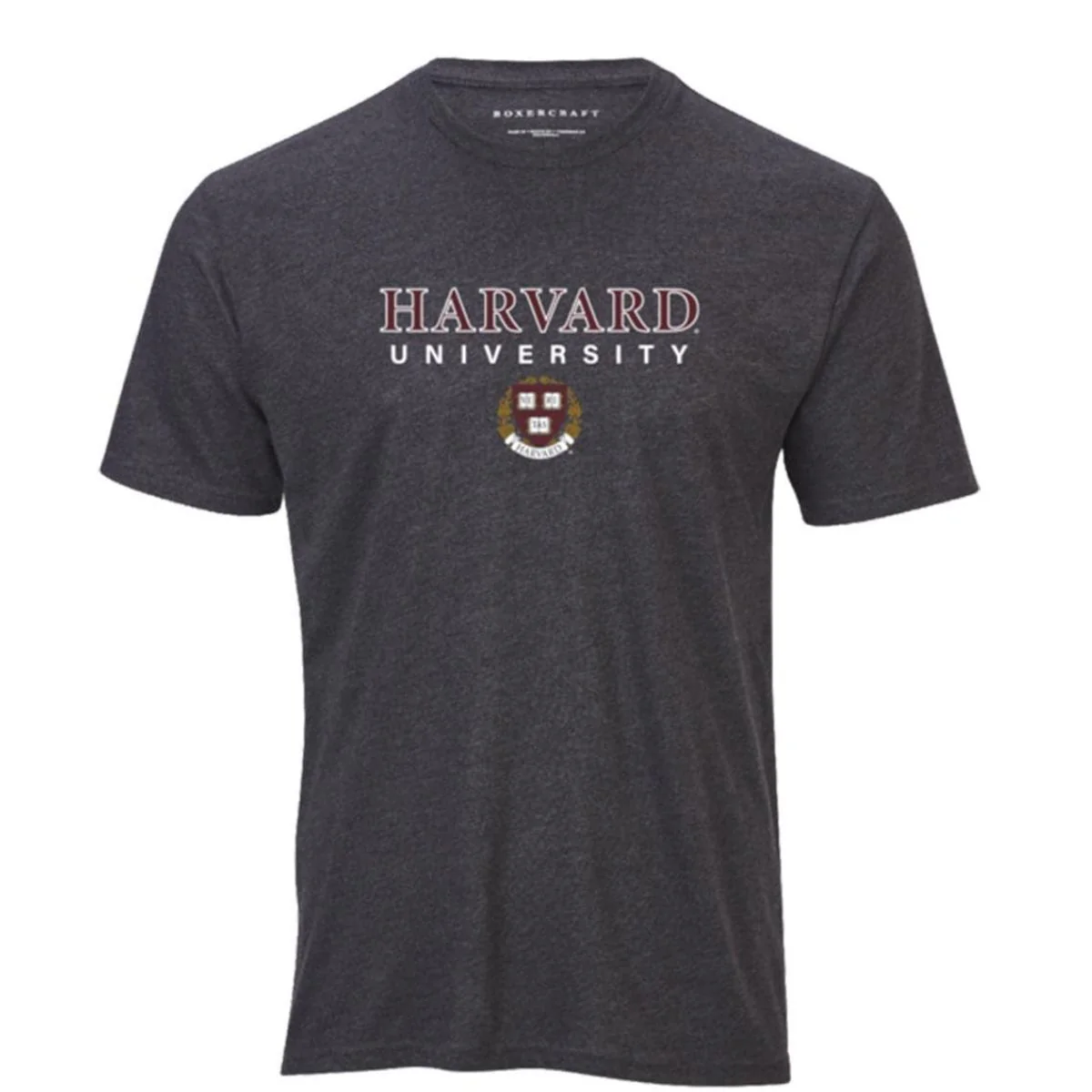 Harvard Mens Full Color Seal Triblend Tee - Image 3