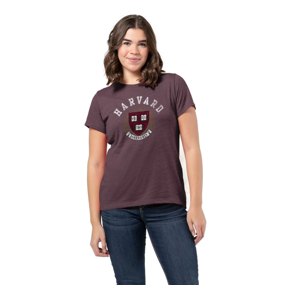Harvard Womens Intramural Shirt With Seal Design - Image 3