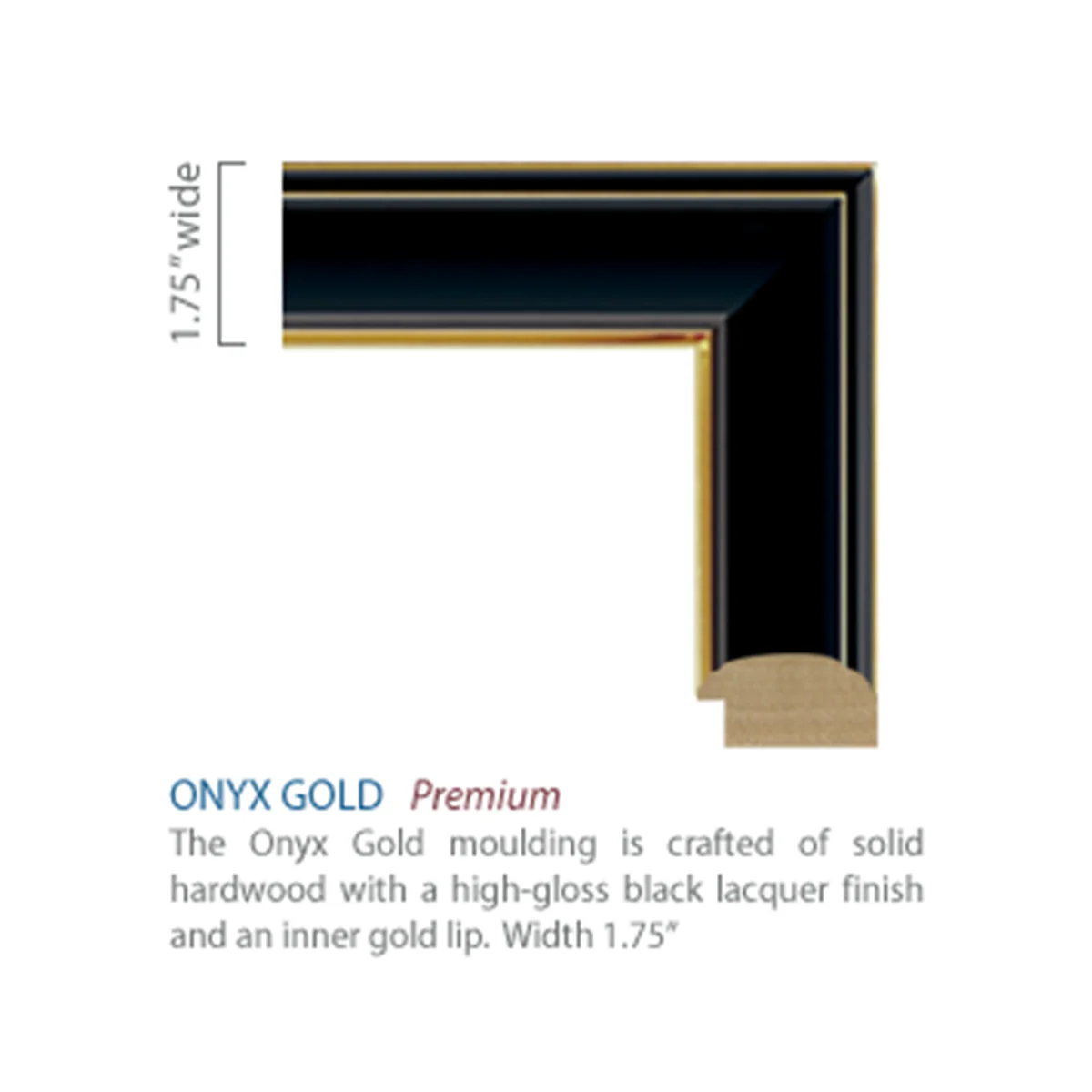 MIT Gold Embossed Diploma Frame in Onyx Gold with Black Suede Mat - Image 3
