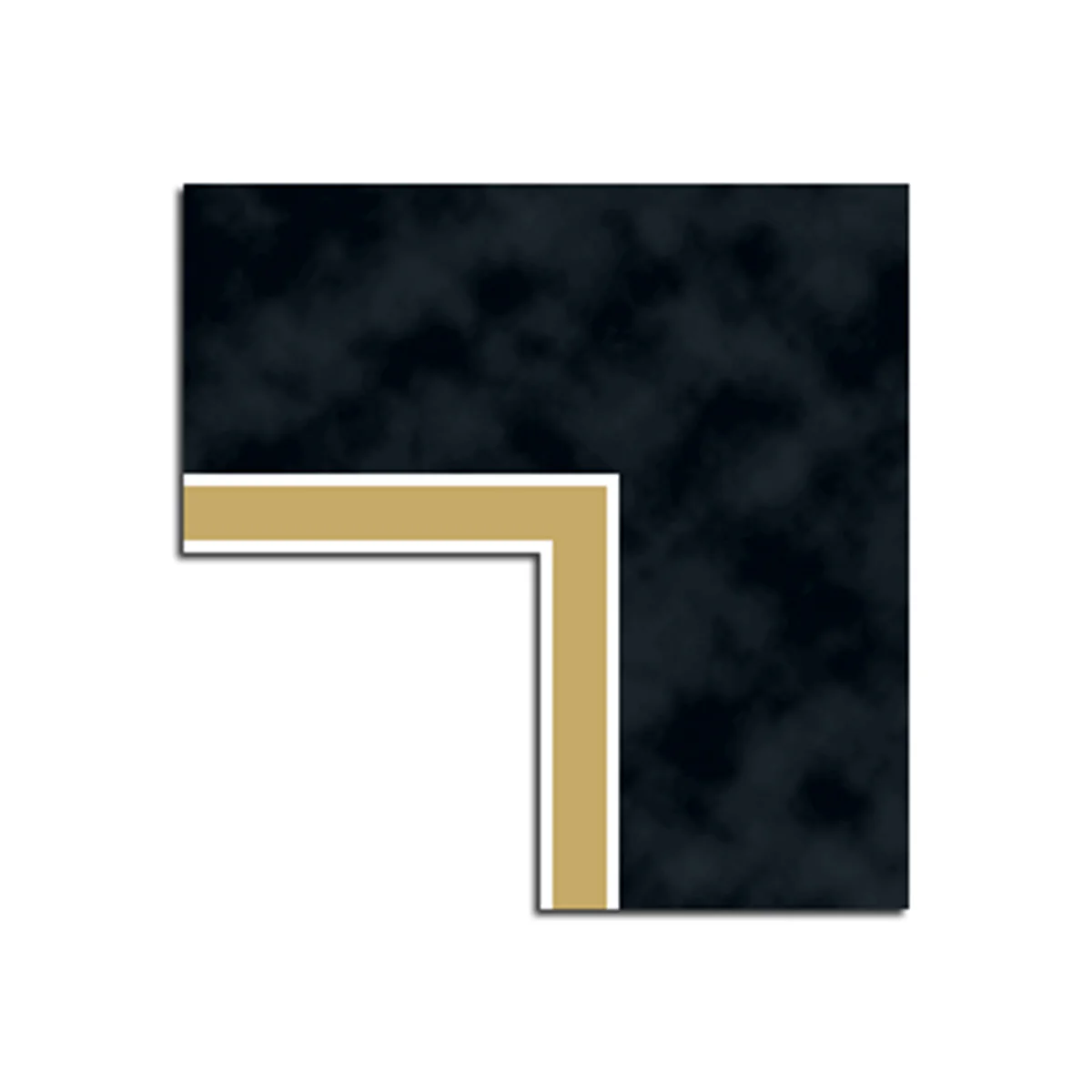 MIT Gold Embossed Diploma Frame in Onyx Gold with Black Suede Mat - Image 4
