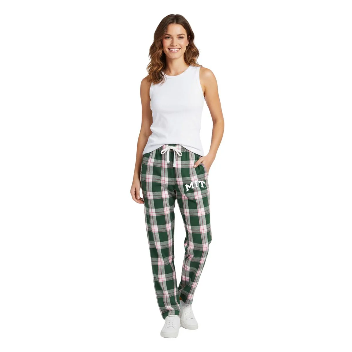 MIT Women's Fireside Harley Plaid Flannel Pants - Image 3